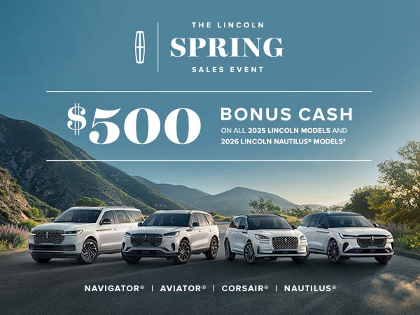 The Lincoln Spring Sales Event The Lincoln Spring Sales Event